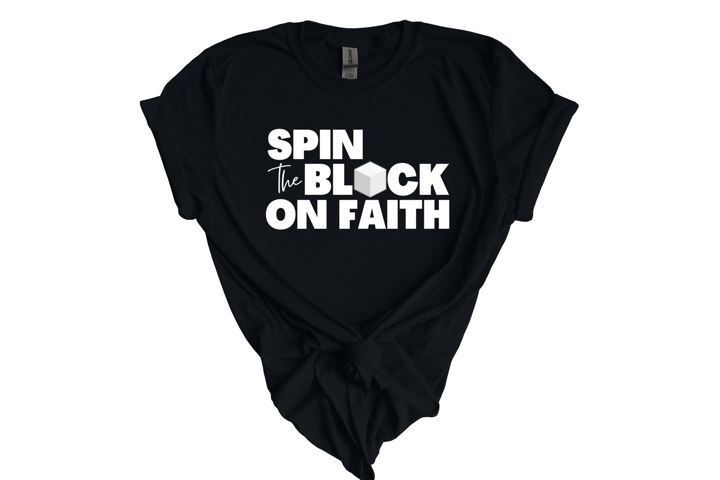 Spin the Block Tee